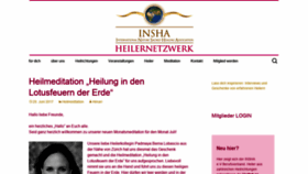 What Insha-heilernetzwerk.de website looked like in 2019 (4 years ago)