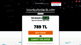 What Istanbultedarik.com website looked like in 2019 (4 years ago)