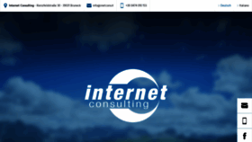 What Internet-consulting.it website looked like in 2019 (4 years ago)