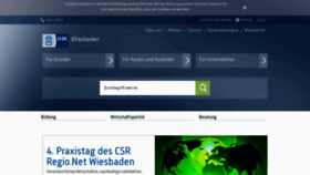 What Ihk-wiesbaden.de website looked like in 2019 (5 years ago)