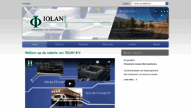 What Iolan.com website looked like in 2019 (4 years ago)