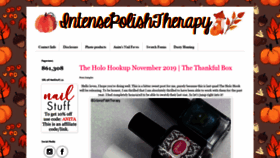 What Intensepolishtherapy.ca website looked like in 2019 (4 years ago)