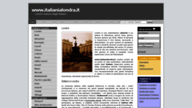 What Italianialondra.it website looked like in 2019 (4 years ago)