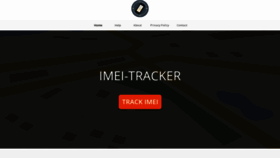 What Imei-tracker.com website looked like in 2019 (4 years ago)