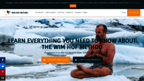 What Icemanwimhof.com website looked like in 2019 (4 years ago)