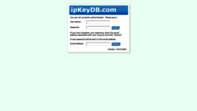 What Ipkeydb.com website looked like in 2019 (4 years ago)