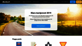 What Ikorkort.nu website looked like in 2019 (4 years ago)