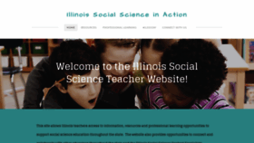 What Ilsocialscienceinaction.org website looked like in 2019 (4 years ago)