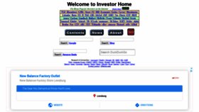 What Investorhome.com website looked like in 2019 (4 years ago)