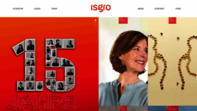 What Isgro.de website looked like in 2019 (4 years ago)