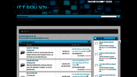 What Itt.edu.vn website looked like in 2019 (4 years ago)