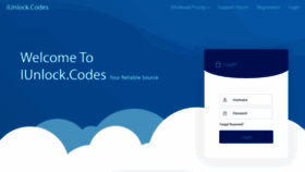 What Iunlock.codes website looked like in 2019 (4 years ago)