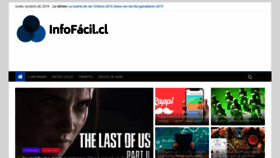 What Infofacil.cl website looked like in 2019 (4 years ago)