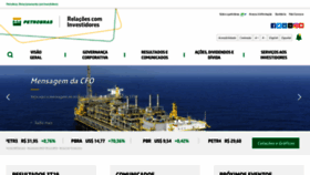 What Investidorpetrobras.com.br website looked like in 2019 (4 years ago)