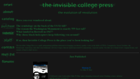 What Invispress.com website looked like in 2019 (4 years ago)