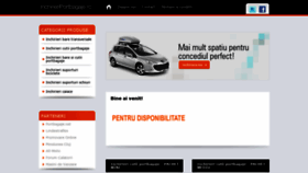 What Inchirieriportbagaje.ro website looked like in 2019 (4 years ago)