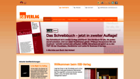 What Isb-verlag.de website looked like in 2019 (4 years ago)