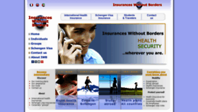 What International-health-insurances.com website looked like in 2019 (4 years ago)