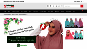 What Indojilbab.com website looked like in 2019 (4 years ago)