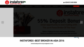 What Instaforex-africa.com website looked like in 2019 (4 years ago)