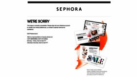 What Insider.sephora.com website looked like in 2019 (4 years ago)