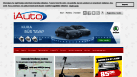 What Iauto.lv website looked like in 2019 (4 years ago)