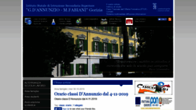 What Itas-dannunzio.it website looked like in 2019 (4 years ago)