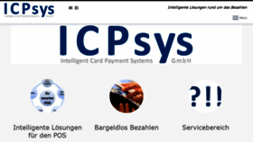 What Icp-sys.com website looked like in 2019 (4 years ago)