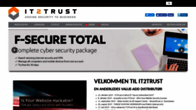 What It2trust.com website looked like in 2019 (4 years ago)