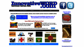 What Innovativeword.com website looked like in 2019 (4 years ago)
