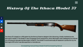 What Ithaca37.com website looked like in 2019 (4 years ago)
