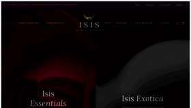What Isis.ca website looked like in 2019 (4 years ago)