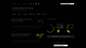 What Inmotionlife.com website looked like in 2019 (4 years ago)