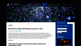 What Intothelight.news website looked like in 2019 (5 years ago)