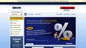 What Isbank.de website looked like in 2019 (4 years ago)