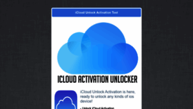 What Icloudunlocker.net website looked like in 2019 (4 years ago)