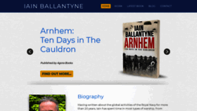 What Iainballantyne.com website looked like in 2019 (4 years ago)