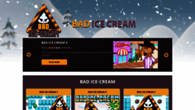 What Icecreambad.com website looked like in 2019 (4 years ago)