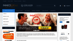 What Innecioglu.com website looked like in 2019 (4 years ago)
