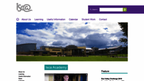 What Iscaexeter.co.uk website looked like in 2019 (4 years ago)