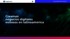 What Imaginamos.com website looked like in 2019 (4 years ago)