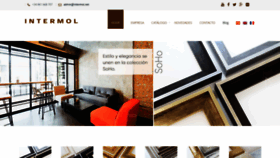What Intermol.es website looked like in 2019 (6 years ago)