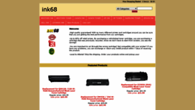 What Ink68.com website looked like in 2019 (4 years ago)