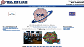 What Icvl.eu website looked like in 2019 (4 years ago)