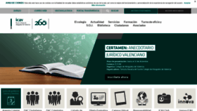 What Icav.es website looked like in 2019 (4 years ago)