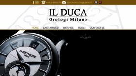 What Ilducaorologi.com website looked like in 2019 (4 years ago)