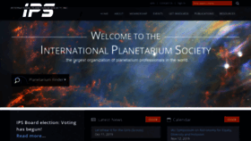 What Ips-planetarium.org website looked like in 2019 (4 years ago)