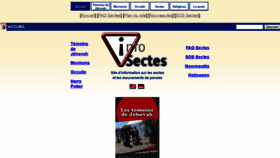 What Info-sectes.org website looked like in 2019 (4 years ago)