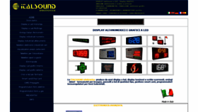 What Italsound.it website looked like in 2019 (4 years ago)
