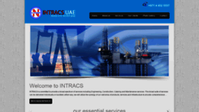 What Intracs.ae website looked like in 2019 (4 years ago)
